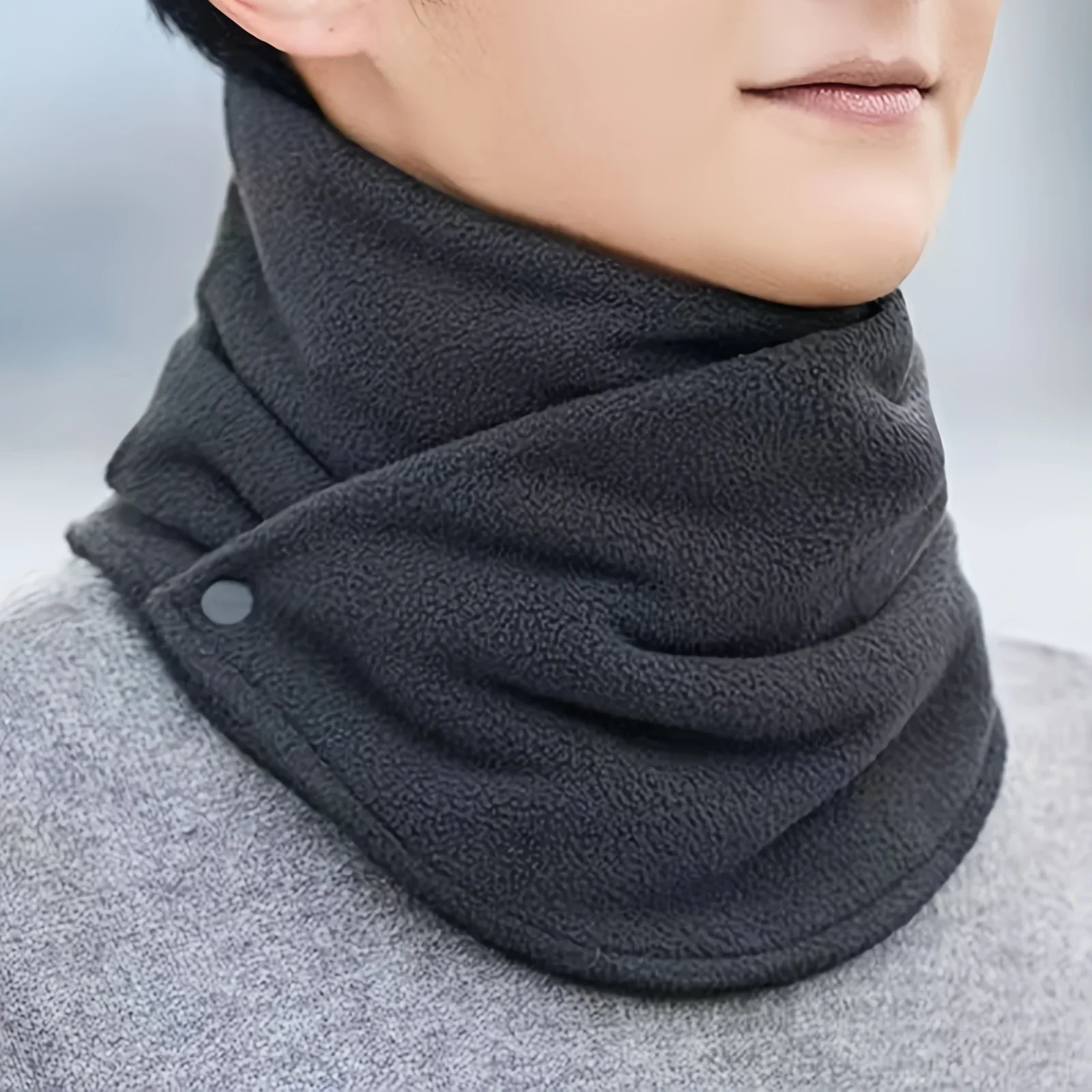 ใหม่ขนแกะสําหรับผ้าพันคอผู้หญิ - Neck Gaiter Fleece บทวิจารณ์และราคา