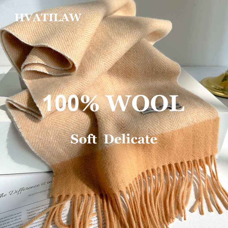 ผ้าพันคอขนสัตว์แท้ 100% สำหรับ - Wool Scarf Men บทวิจารณ์และราคา