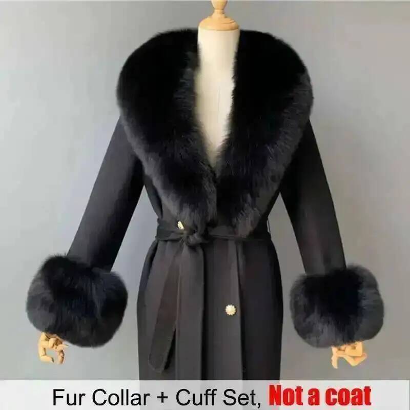 ขนสัตว์จริงและ Cuffs ชุดฤดูหนา - Shawl Wrap Winter บทวิจารณ์และราคา
