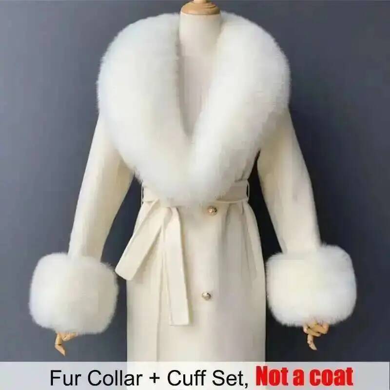 ขนสัตว์จริงและ Cuffs ชุดฤดูหนา - Shawl Wrap Winter บทวิจารณ์และราคา