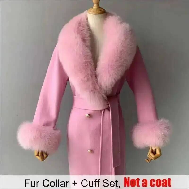 ขนสัตว์จริงและ Cuffs ชุดฤดูหนา - Shawl Wrap Winter บทวิจารณ์และราคา