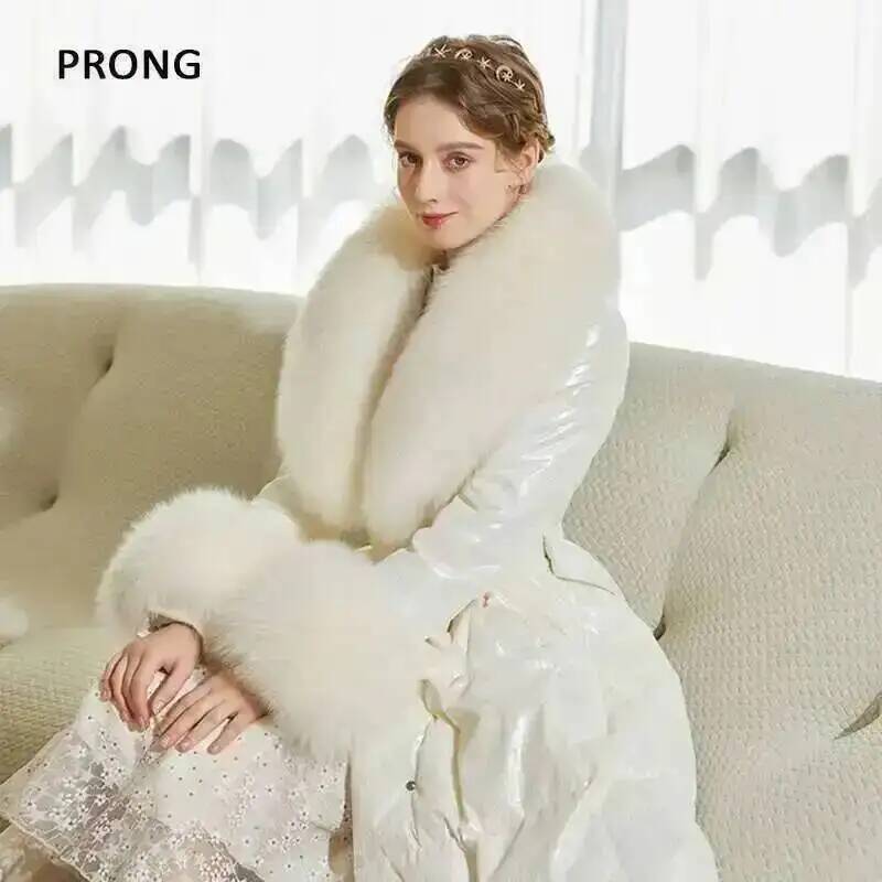 เสื้อโค้ทคอปกขนสุนัขจิ้งจอกแท้ - Shawl Wrap Winter บทวิจารณ์และราคา