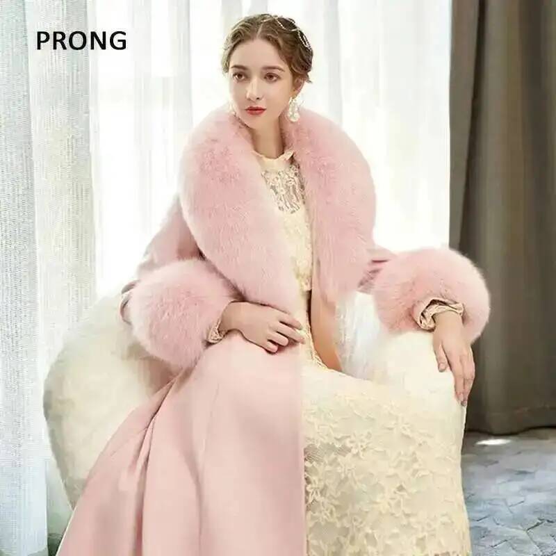 เสื้อโค้ทคอปกขนสุนัขจิ้งจอกแท้ - Shawl Wrap Winter บทวิจารณ์และราคา