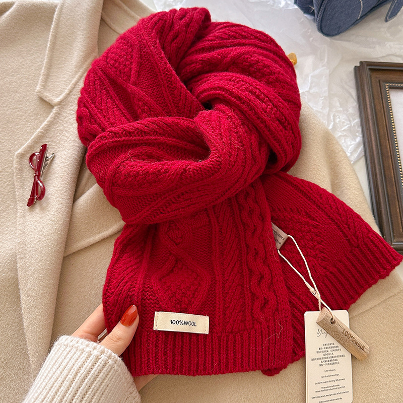 ผ้าพันคอขนสัตว์แท้ 100% หรูหรา - Shawl Wrap Winter บทวิจารณ์และราคา
