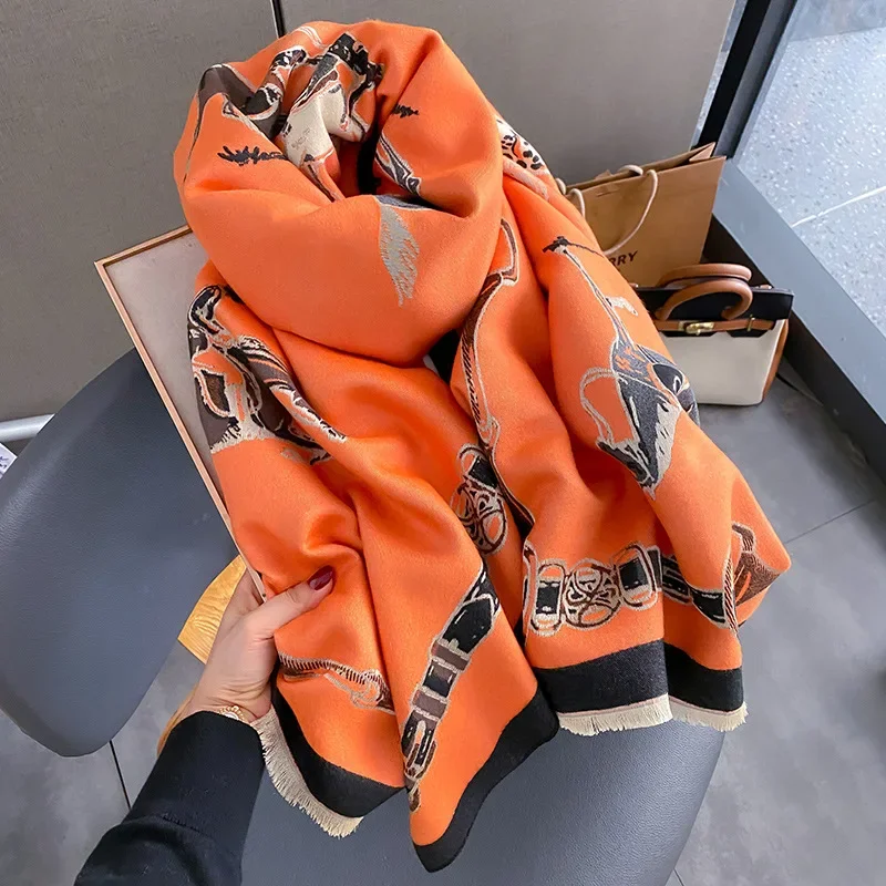 2024 Luxury WARM Pashminaผ้าคล - Cashmere Pashmina Wrap บทวิจารณ์และราคา